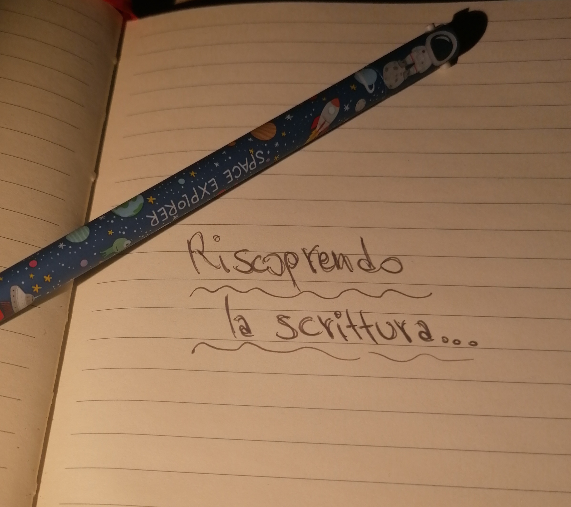 Riscoprendo il piacere della scrittura